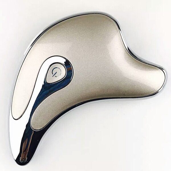 Electric Gua Sha Scraper & Facial Massager – LED Light, Microcurrent & Skin Rejuvenation Tool