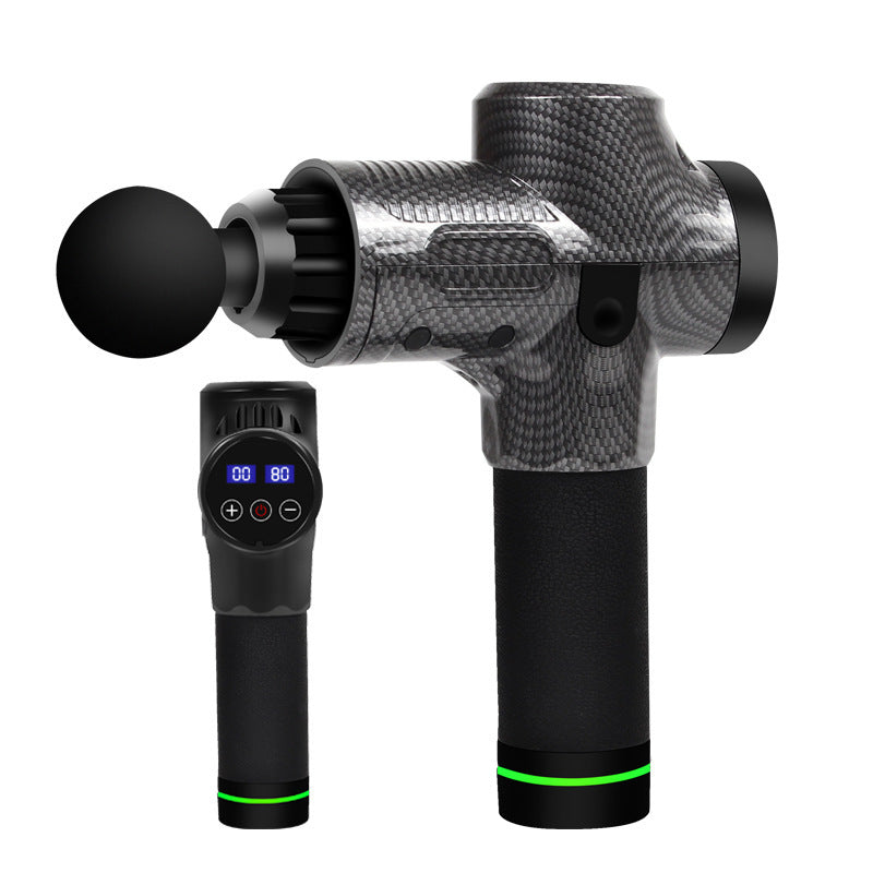 Electric Vibrating Muscle Massager Gun – Quiet, High-Frequency 20-Speed Adjustable Therapy Gun for Deep Tissue Pain Relief & Muscle Recovery
