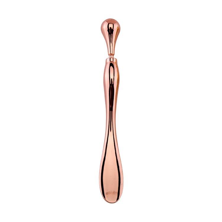 Eye Cream Stick Roller & Metal Spatula – Puff Applicator & Facial Massage Tool