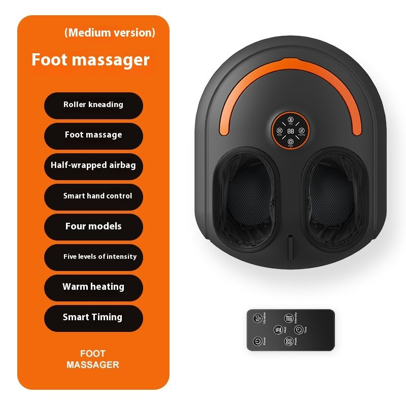 Remote Control Multifunctional Foot Massager – Heated Foot Relief, Shiatsu Massage & Adjustable Settings for Stress and Pain Relief