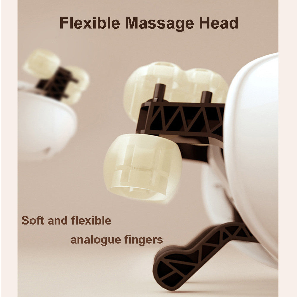 Electric Shoulder, Back & Neck Massager – Shiatsu Kneading Massage with Heat for Pain Relief and Relaxation