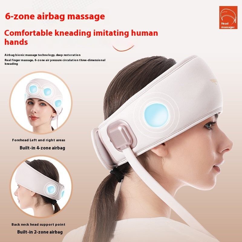 Electric Head Massager for Stress Relief & Better Sleep – Scalp Relaxation & Decompression Tool