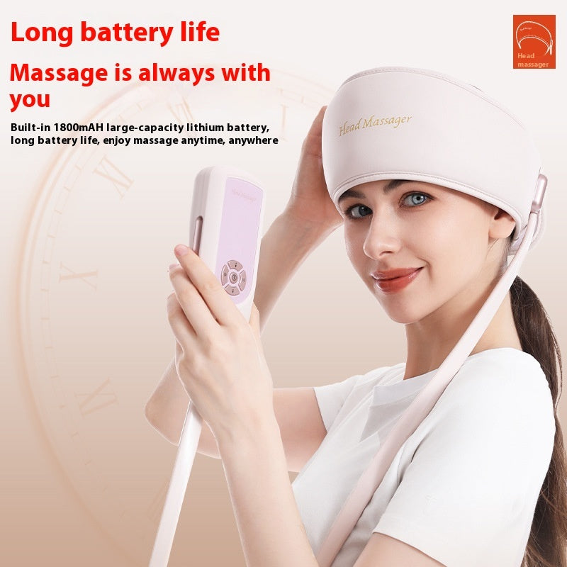 Electric Head Massager for Stress Relief & Better Sleep – Scalp Relaxation & Decompression Tool