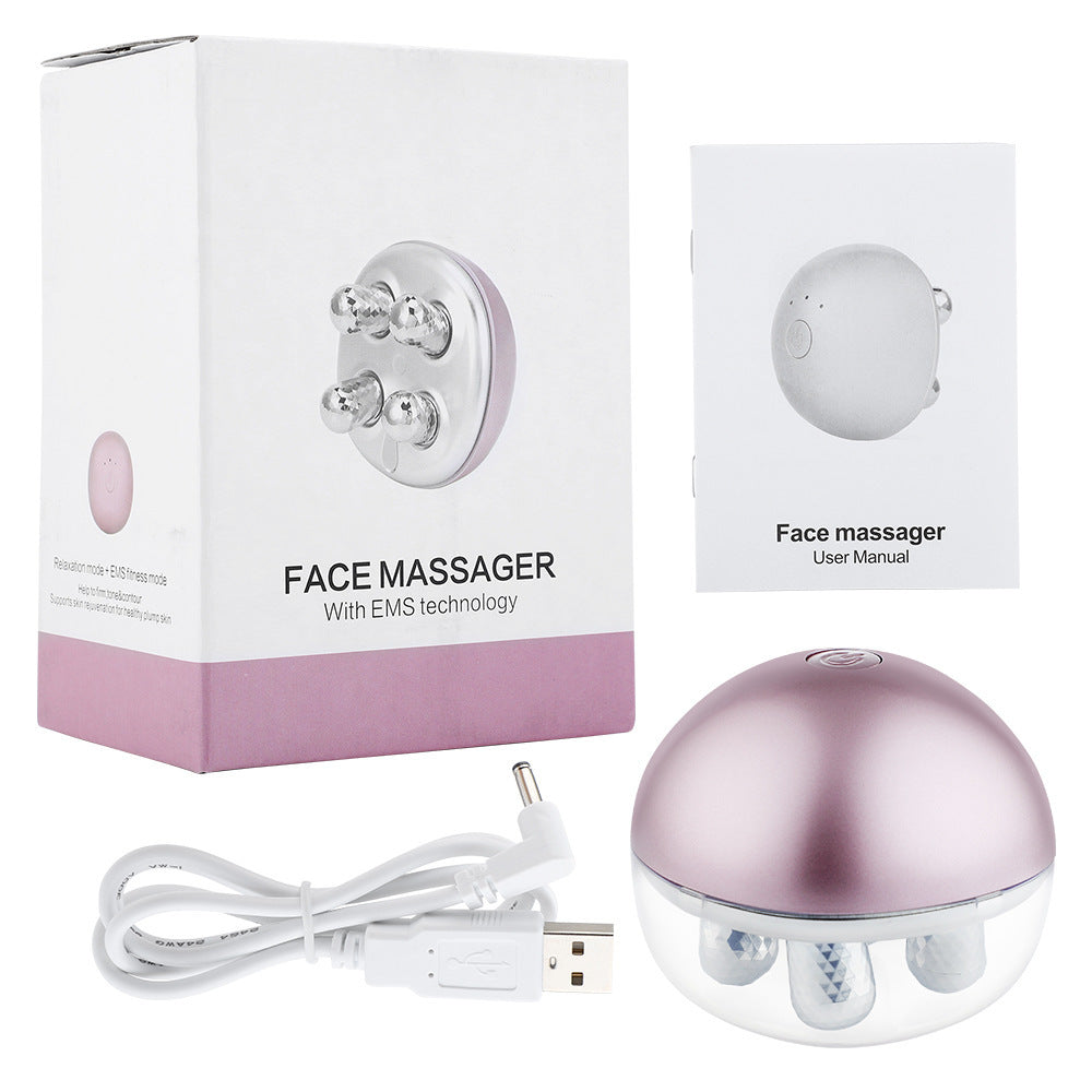 USB Rechargeable Electric Face Lift Roller – Massaging & Skin Tightening Tool