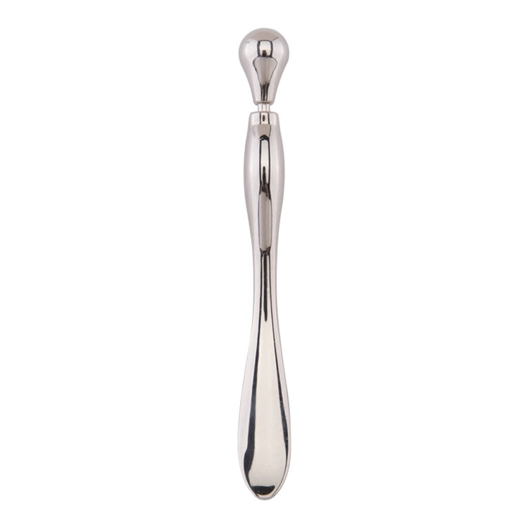 Eye Cream Stick Roller & Metal Spatula – Puff Applicator & Facial Massage Tool