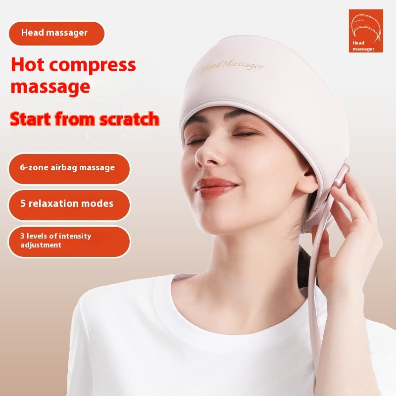 Electric Head Massager for Stress Relief & Better Sleep – Scalp Relaxation & Decompression Tool